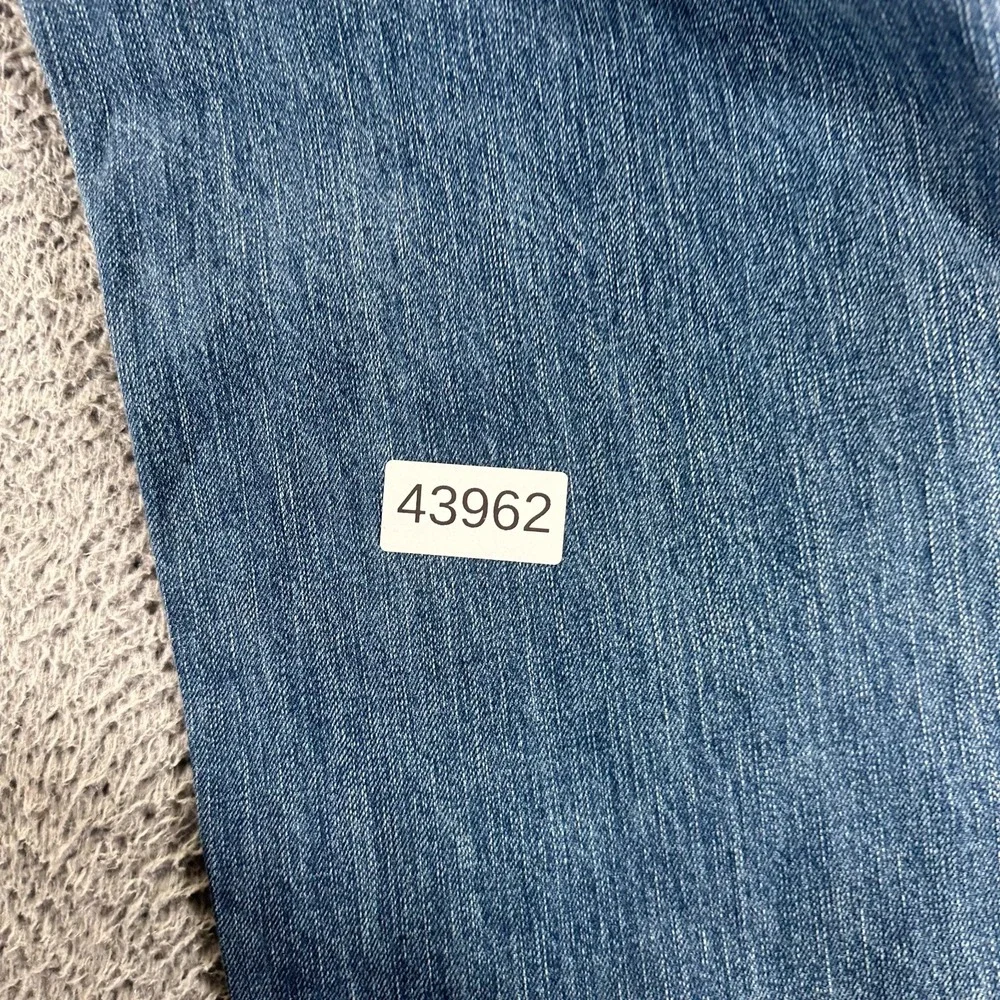 VTG Polo Ralph Lauren Jeans Men 36x30‎ Blue Denim Straight Baggy Workwear Faded